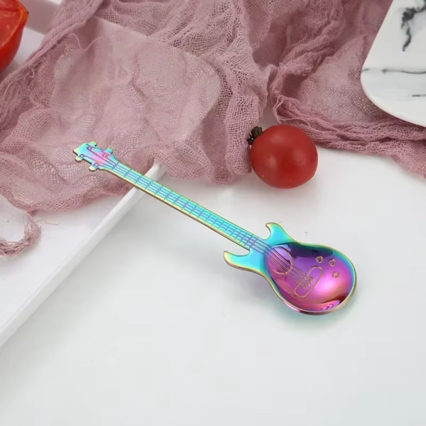 1Pcs Stainless Steel Guitar Spoon