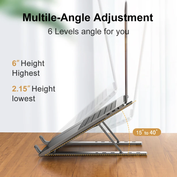 Aluminium Alloy Laptop Holder Stand - Image 4