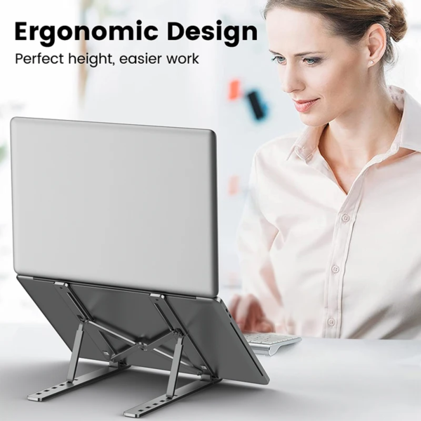 Aluminium Alloy Laptop Holder Stand - Image 3